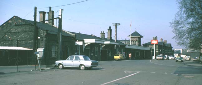 The North station from the car park