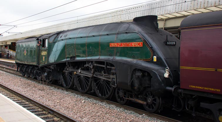 LNER A4 Class 4-6-2 no 60009 Union of South Africa 