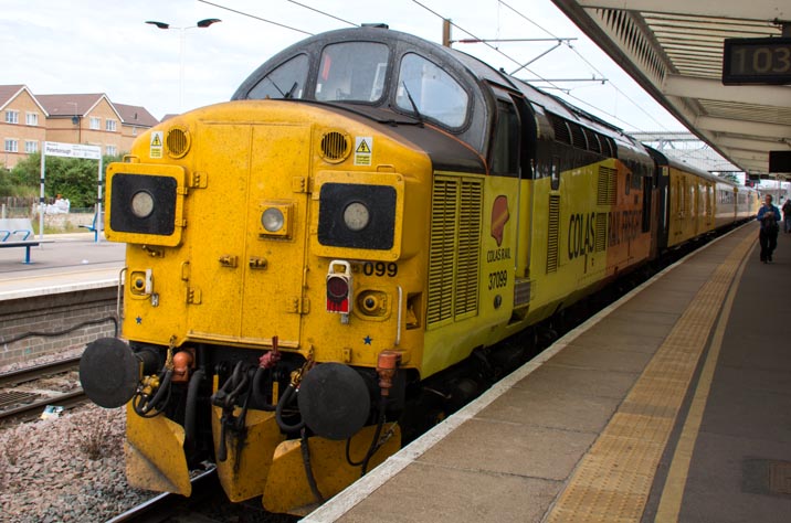 Colas Rail Freight class 37099 'Merl Evans 1947-2016' 