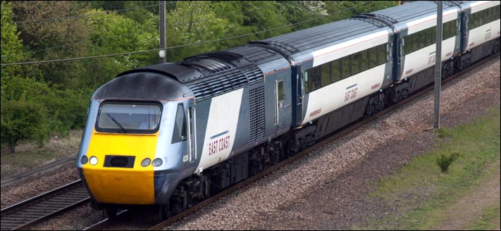  East Coast HST on the 15th May 2010 