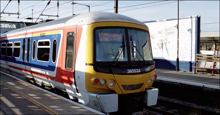 First Capital Connect 365524 still in its old colours in 2006 First Capital Connect 365524 still in its old colours in 2006