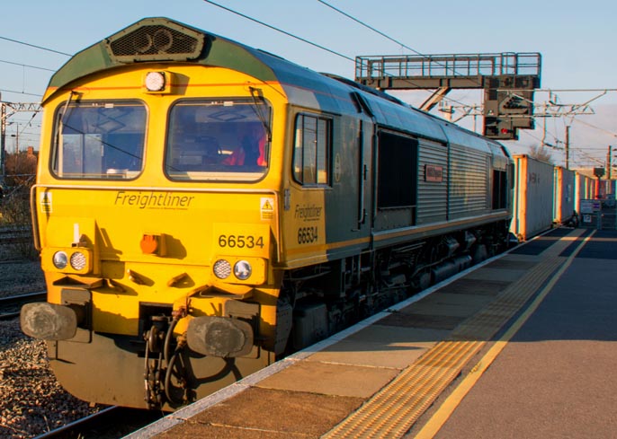 Freightliner class 66534 