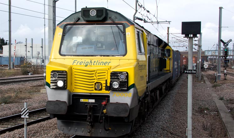 Freightliner class 70008 