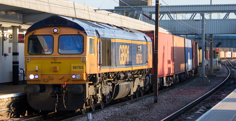 GBRf class 66763 'Severn Valley Railway' 