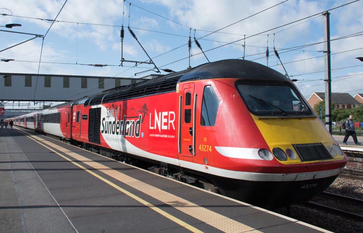 LNER HST 43274 'Spirit Of Sunderland'  
