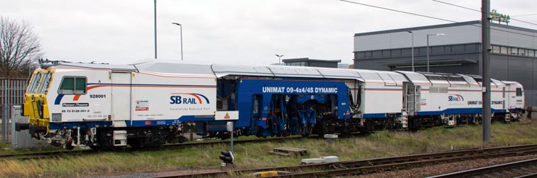 SBRail Unimat 09-4x4/4S Dynamic tramper 