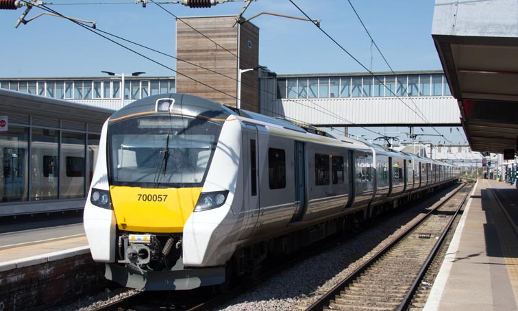 Thameslink class 700057 at Peterborough 2018