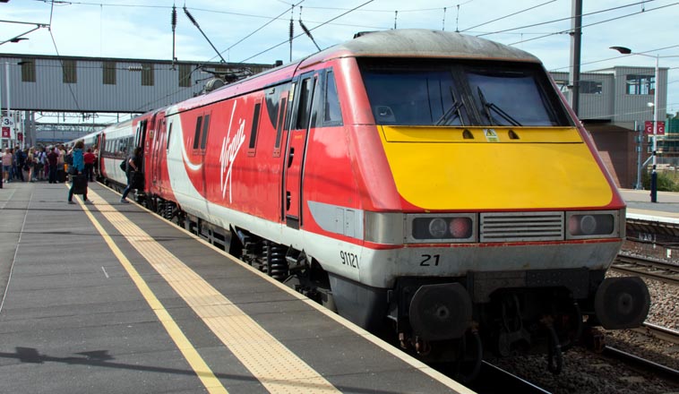 Virgin East Coast class 91121 