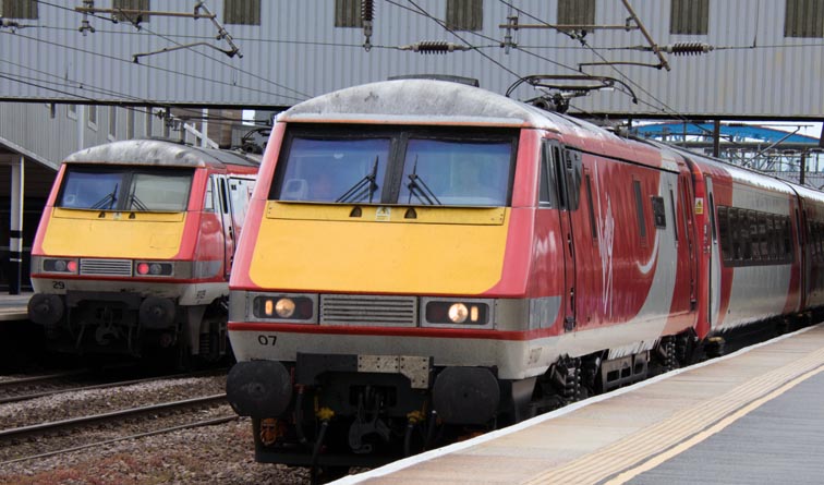 Virgin East Coast Class 91107 