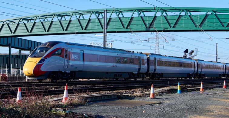 LNER Azuma at Werrington 