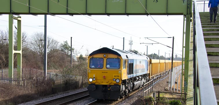 GBRf class 66709 6th February 2019