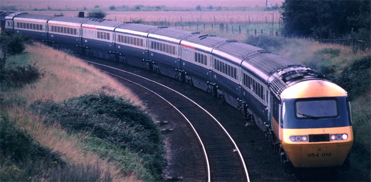 A HSTon a train diverted off the ECML  