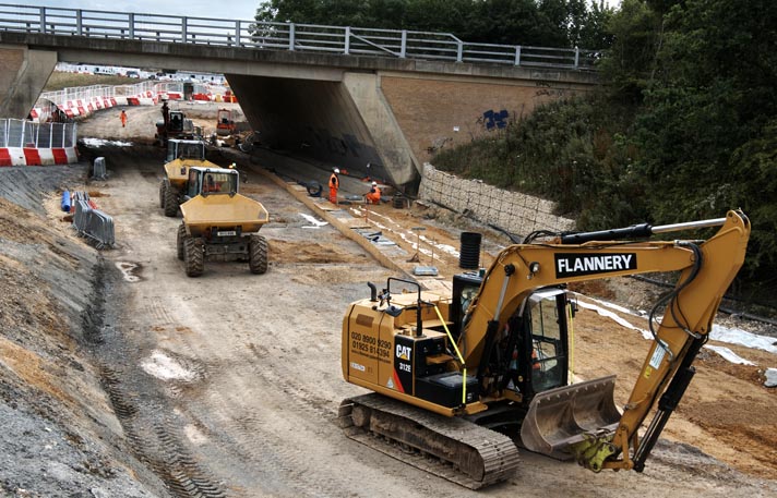the old Hurn Road  from the other side 