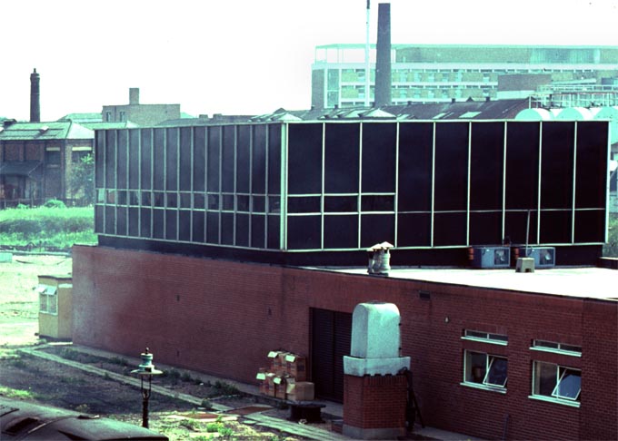 The power box in BR days from Spittle Bridge The power box in BR days from Spittle Bridge