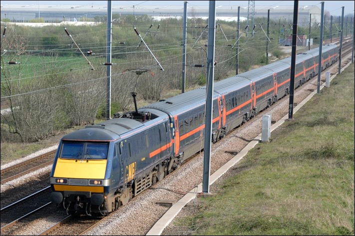  A GNER down train at Werrington in 2007