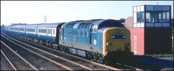 Deltic at  Walton on ECML