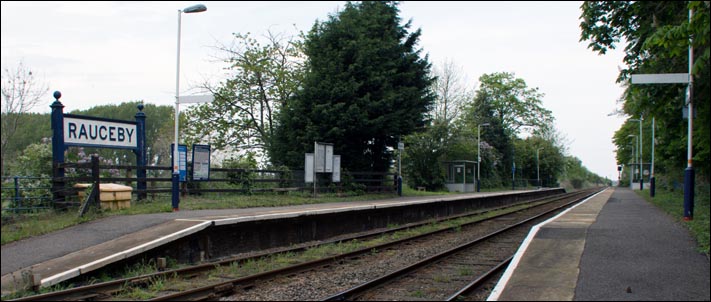Rauceby railway station on the 5th of May 2014 