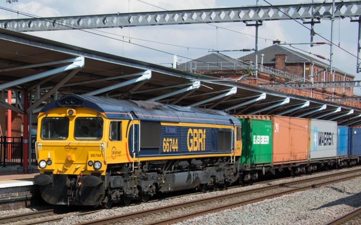 GBRf class 66744 Crossrail 