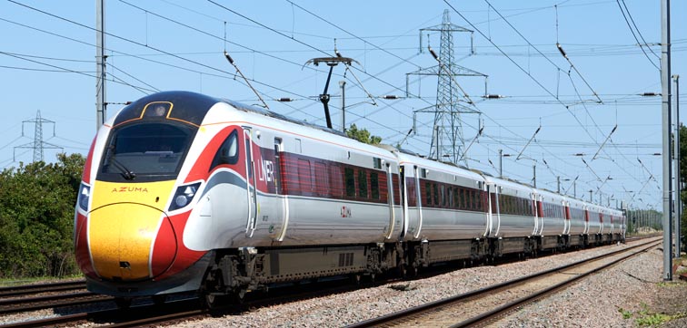 LNER Azuma on a up train