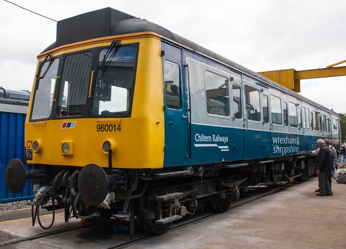 960014 in Chiltern Railways Wrexham & Shropshire colours 960014 in Chiltern Railways Wrexham & Shropshire colours