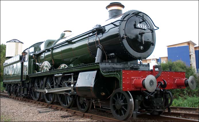 GWR Hall class at the NVR  