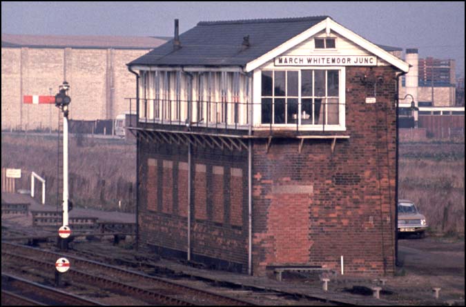 March Whitemoor Junction signal box