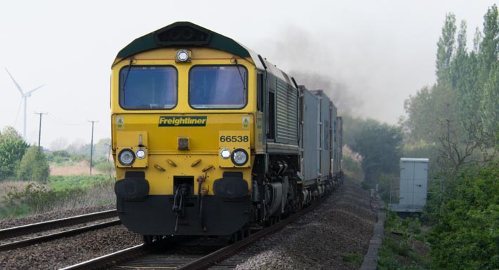 Freightliner class 66538 