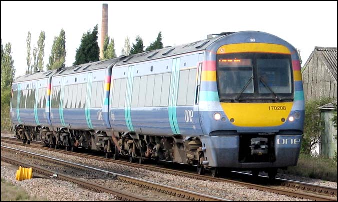 One 170208 at Whittlesea in 2006