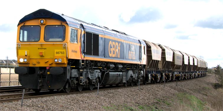 GBRf class 66763 