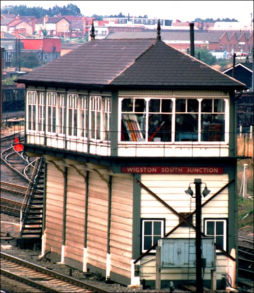 Wigston south Juction signal box  Wigston south Juction signal box