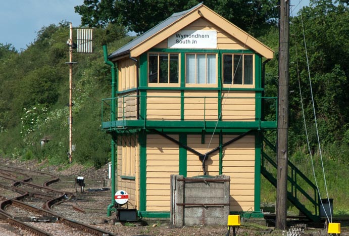 Wymondham South Jn signal box 