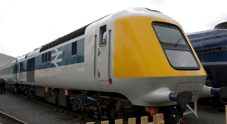 The Prototype High speed train power car no.41001 The Prototype High speed train power car no.41001