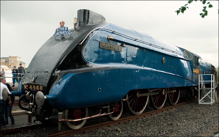 LNER A4 4468 Mallard at Railfest in 2012 LNER A4 4468 Mallard at Railfest in 2012