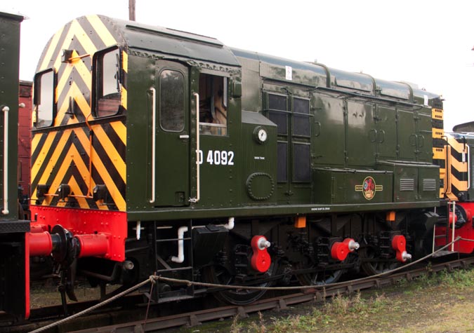 D 4092 at Barrow Hill 