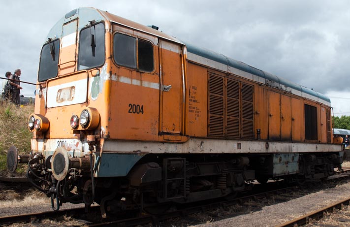 Class 20 2004  at Barrow Hill in 2007.