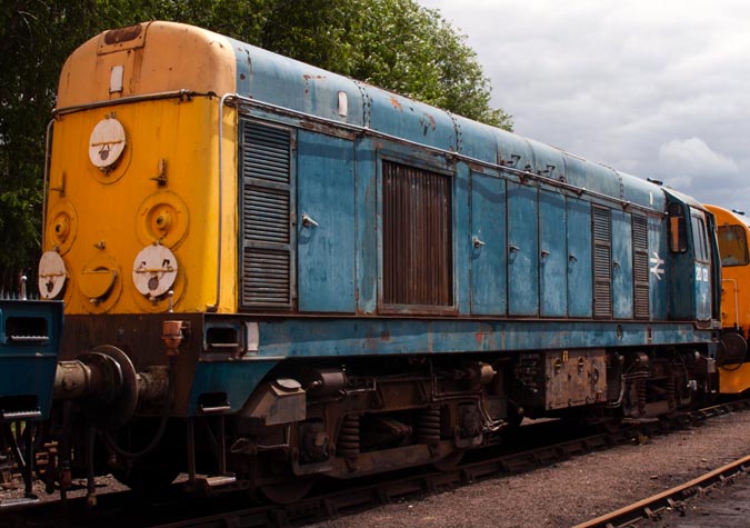 class 20121 at Barrow Hill 