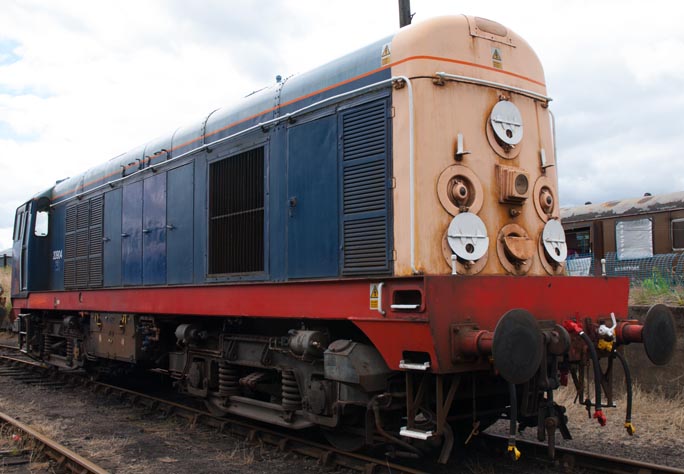 class 20904 at Barrow Hill