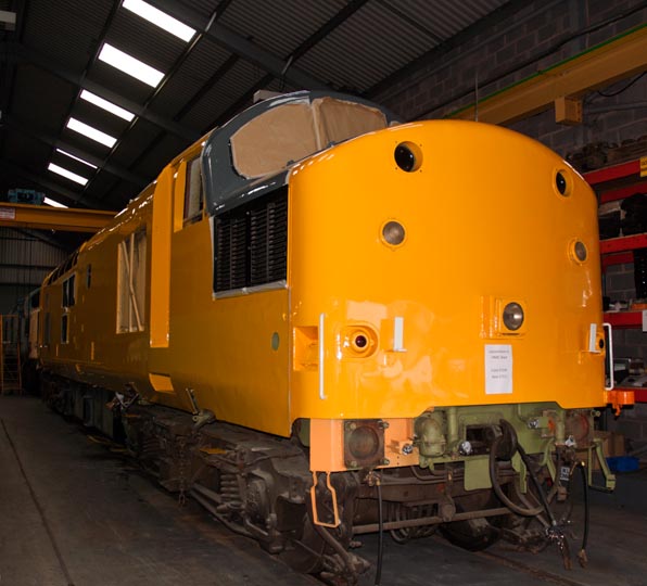  Class 37100 in the HNRC shed