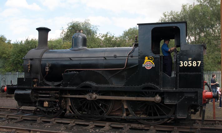 2-4-0WT no.30587 at Barrow Hill 2-4-0WT no.30587 at Barrow Hill
