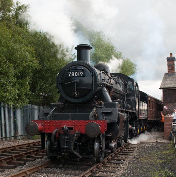 British Railways Standard class 2MT no.78019 2-6-0