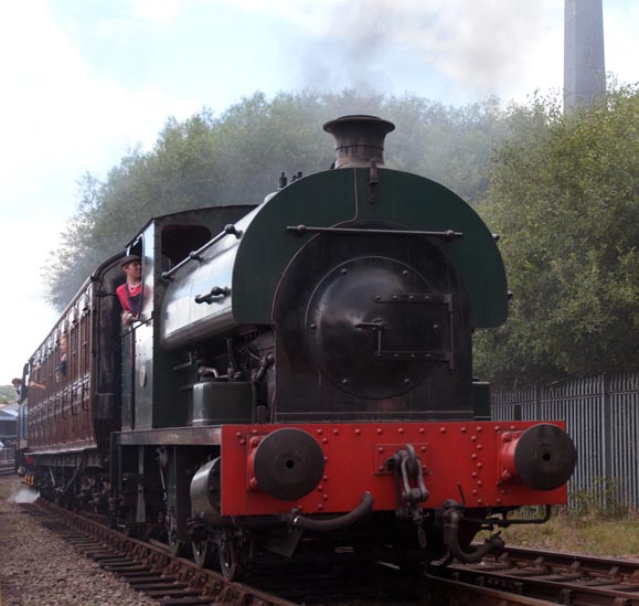Peckett 0-6-0ST at Barrow Hill in 2008