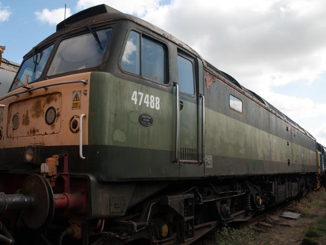 Class 47488 at Barrow Hill 