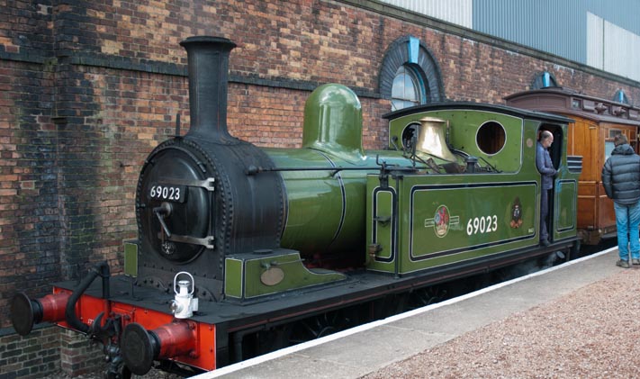 LNER J72 0-6-0T 69023 at Barrow Hill LNER J72 0-6-0T 69023 at Barrow Hill