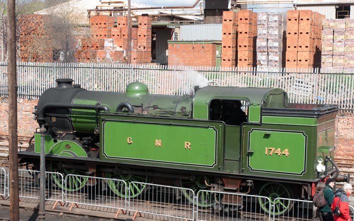 GNR N2 0-6-2T1744 