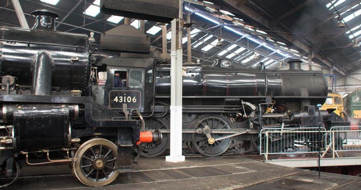 43106 in  Barrow Hill Roundhouse
