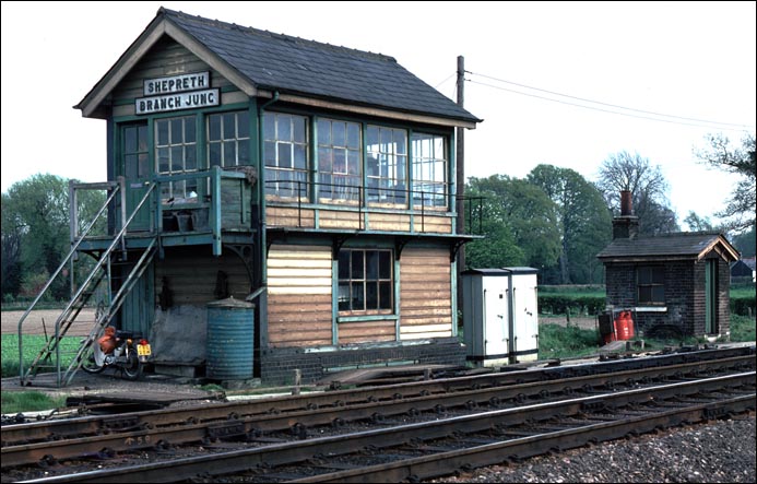 Shepreth Branch Junc signal box