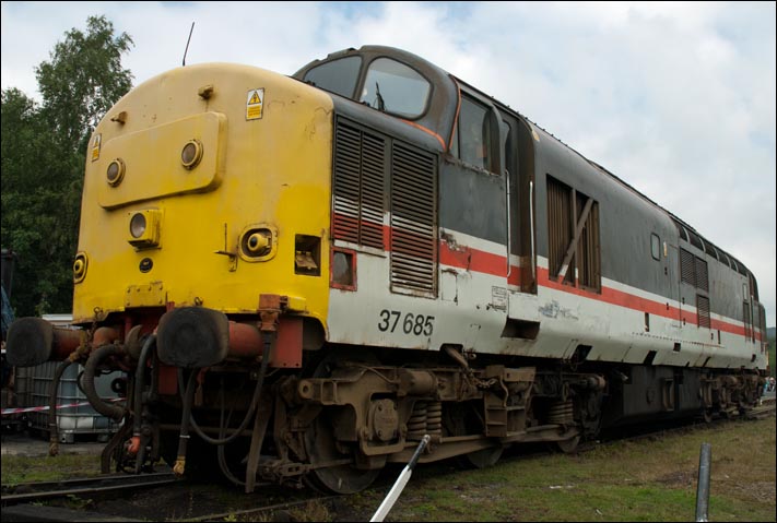 Class 37685 at Carnforth in 2008 Class 37685 at Carnforth in 2008