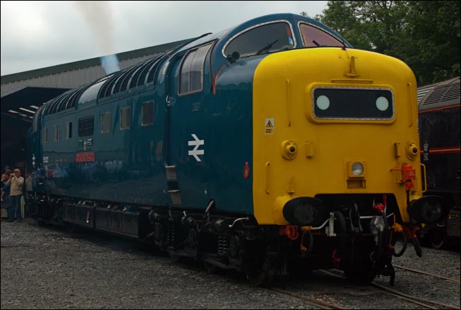 Class 55022 Royal Scots Grey