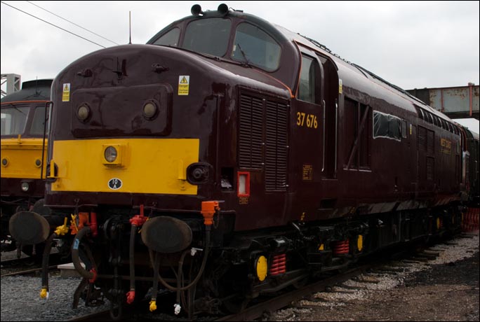 West Coast Railways class 37/5 No. 37676  West Coast Railways class 37/5 No. 37676
