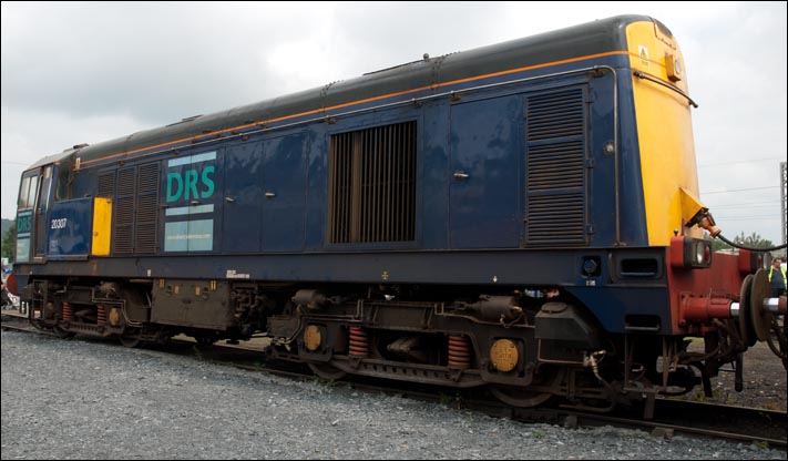 RS class 20307 at the 2008 open day at Carnforth DRS class 20307 at the 2008 open day at Carnforth